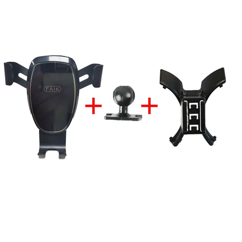 Suporte para Nissan Qashqai Dualis J10 2010, fixação na saída de ar, gravidade AQUAFORGE