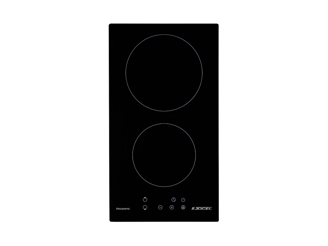 Placa de Vitrocerâmica JOCEL JP2EV010148 (Elétrica - Preto)