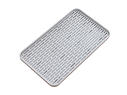 Drenador De Pratos Com Bandeja De Goteo 2 Níveis, Bandeja De Armazenamento Multifuncional Para Xícaras E Louças 39x22,5x2,5 Cm