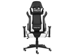 Gaming Chair, Gaming Chairs Vidaxl Branco Pvc
