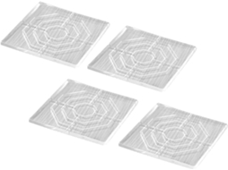 Almofadas Antiderrapantes De Silicone Transparente Para Móveis, 4 Unidades, 8x 8cm, Para Pisos De Madeira, Azulejos E