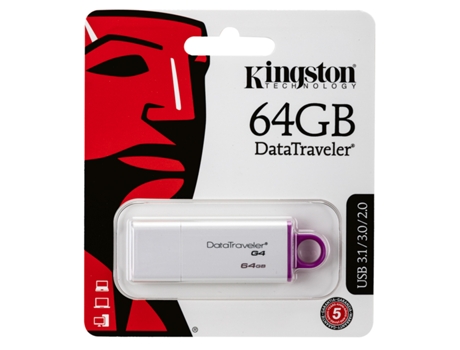 Pen USB 3.0 KINGSTON G4 64GB — 64 GB | USB 3.0