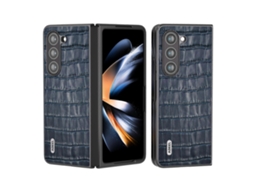 Capa De Celular De Couro Com Textura De Crocodilo Abeel