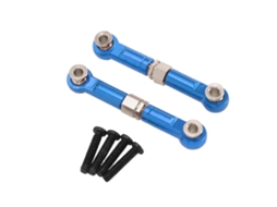 Conjunto de Barras de Direção Dianteiras Ajustáveis ​​em Metal, com Peças Aprimoradas, para Modelos de Carros Rc Mjx 14211 Hyper Go 1/14. MDUG