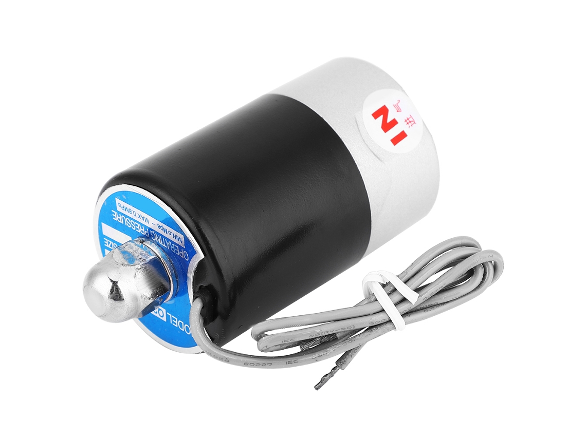 Válvula Solenoide Elétrica Laxiscreed G1/8 Normalmente Fechada, 2 Vias E 2 Posições Para Automação