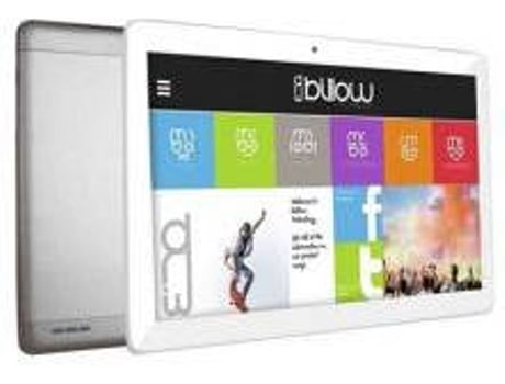 Tablet BILLOW X103X (10.1'' - 16 GB - RAM: 1 GB - Prateado - Branco)