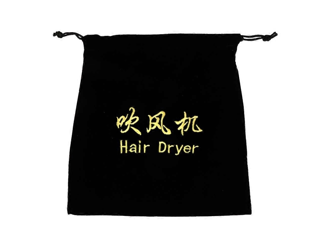 Bolsa Organizadora Para Secador De Cabelo Com Fechamento Por Cordão, Ideal Para Viagens E Uso Doméstico (1 Unidade).