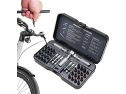 Chave De Fenda Catraca Precisão Ergonômica 40 Em 1