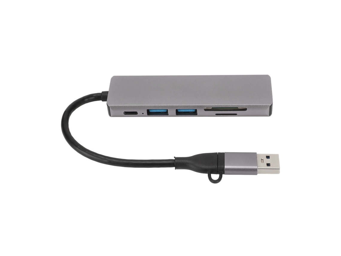 2026zentro-hub Usb C 6 Em 1 Com 3 Portas Usb3.0 5gbps Chipset Avançado Dock Portátil Para Casa Escritório Viagem