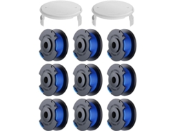 Bobinas de Linha, 2 Capas para Ryobi One+ 18V, Ø1.6mm, 30.17m | S/MARCA