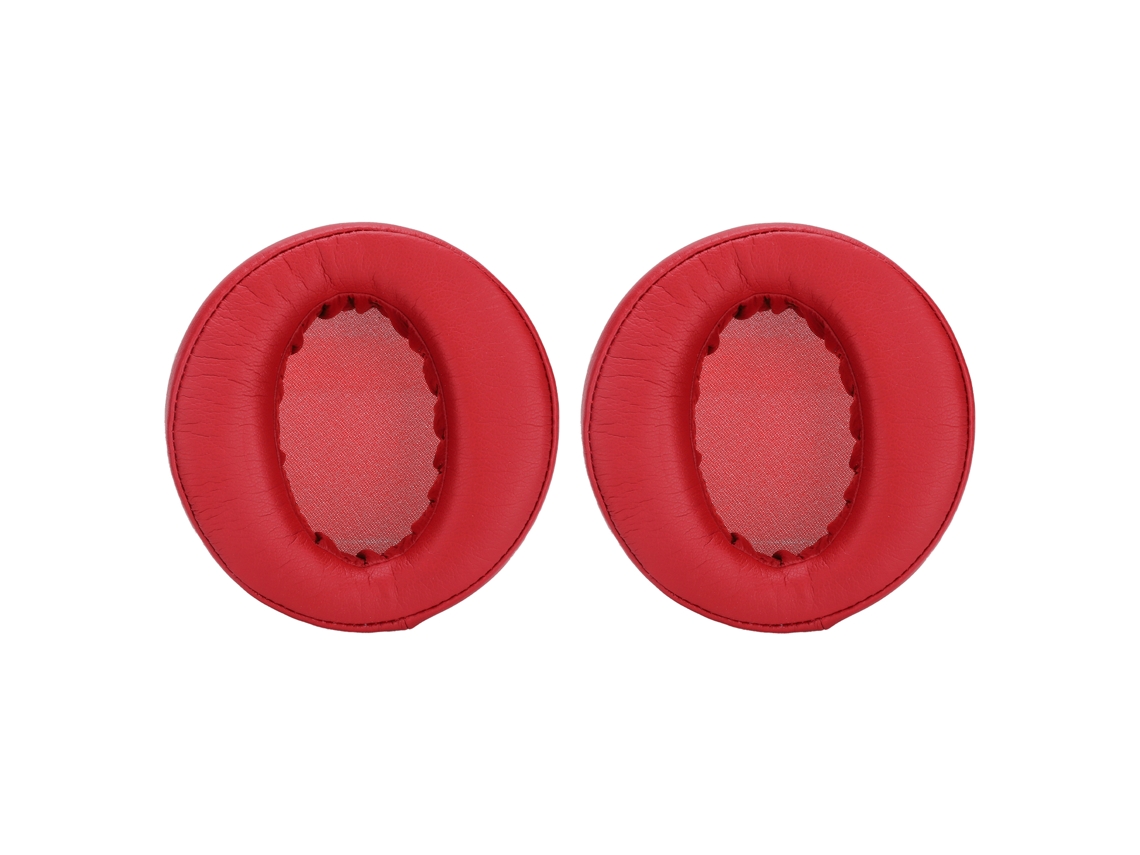 Mali cushões de Ouvido para Headphone Sony Mdr xb950bt Substituição em Couro Pu e Espuma (vermelho)