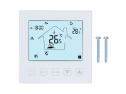 Termômetro digital LCD para geladeira/freezer com alerta de geada | S/MARCA