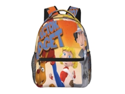 Mochila De Estudante Inspector Gadget H19, Elegante, Leve, À Prova Dágua E Com Alça De Ombro Ajustável. Olysi Shop