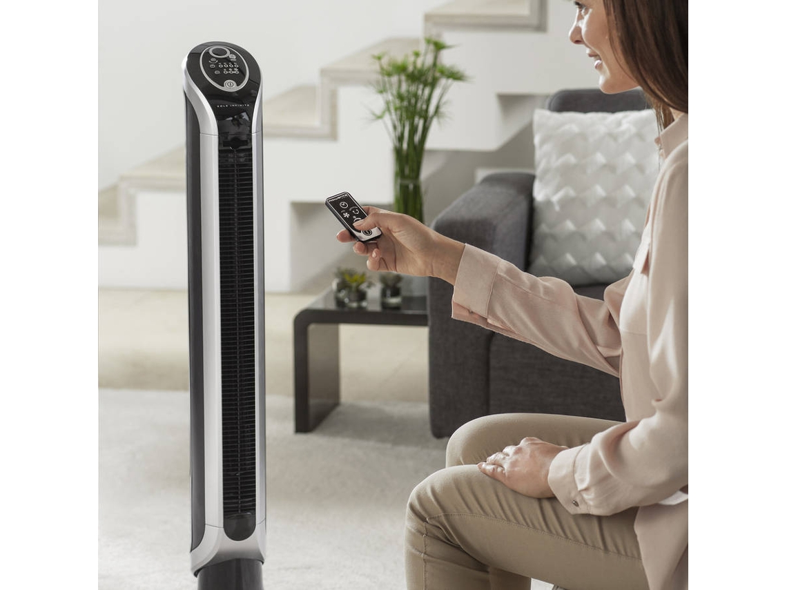 Ventilatore A Torre Dr.Prepare - 25dB Silenzioso, Telecomando, Timer 8h, Oscillante, Per Camera E Ufficio - Foto 3