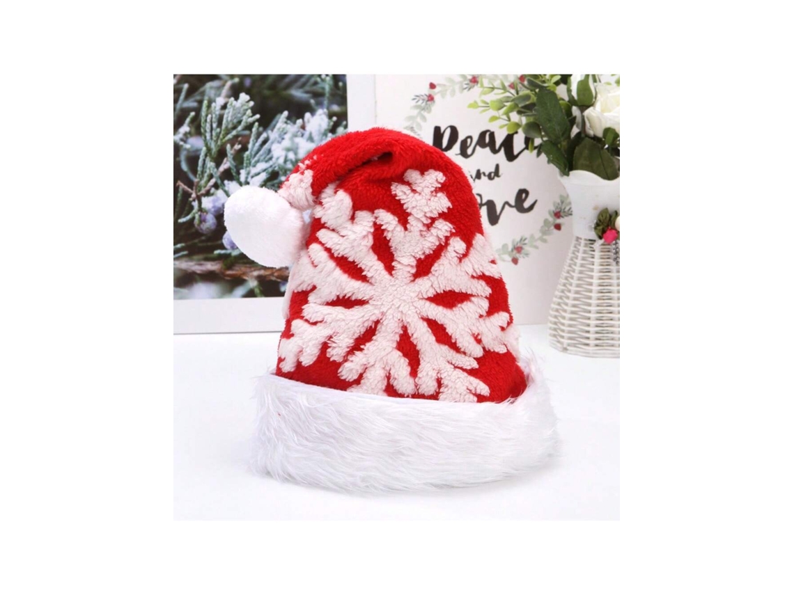 Chapéu De Natal Com Grandes Flocos De Neve, Para Decoração De Inverno E Festas, Presente, Tamanho Approx. 3040cm Igvtrade
