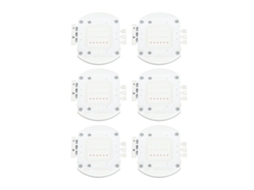 2026 6 Unidades Painel Cob Integrado Rgb 20w de Alto Brilho para Plantas Cena Paineis Exposições