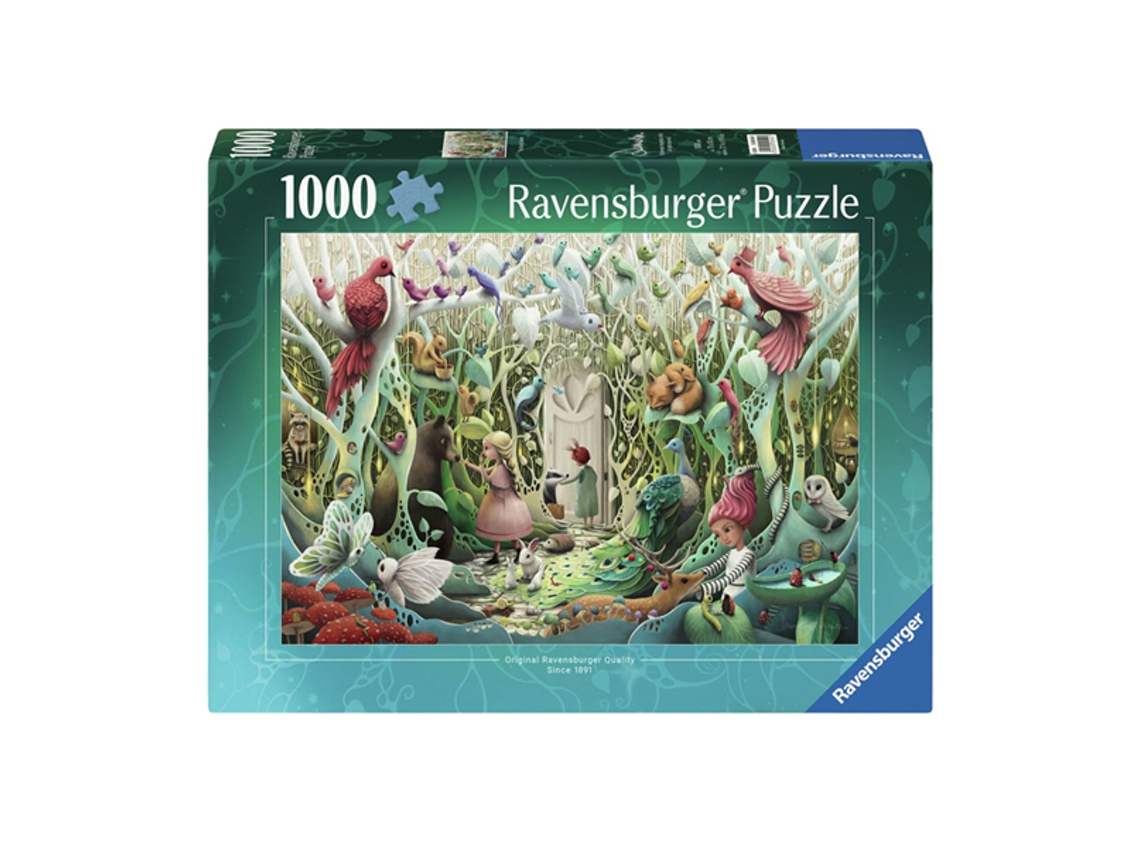 Quebra cabeça RAVENSBURGER o Jardim Secreto 1000 Peças para Adultos