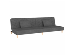 Sofa Bed, Sofa Beds Vidaxl Cinzeto Tecido (n/a)