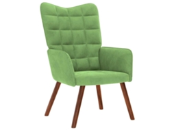 Relaxing Chair, Relaxing Chairs Vidaxl Verde Veludo