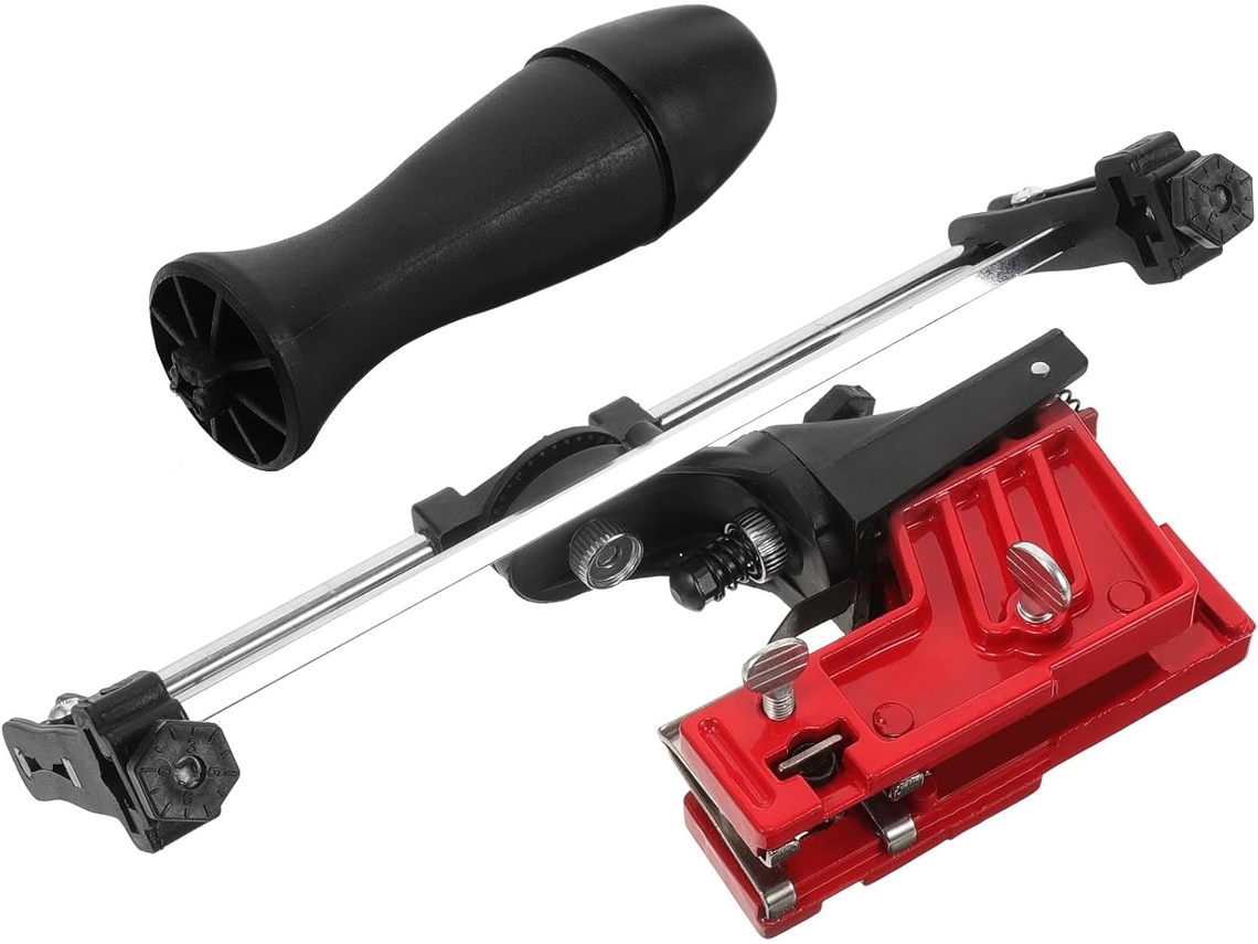 Kit Portátil De Afiar Correntes De Motosserra, Guia De Afiação Para