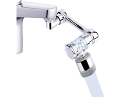 Extensor De Torneira Filtrada Com Rotação 1080°, 2 Modos, Arejador
