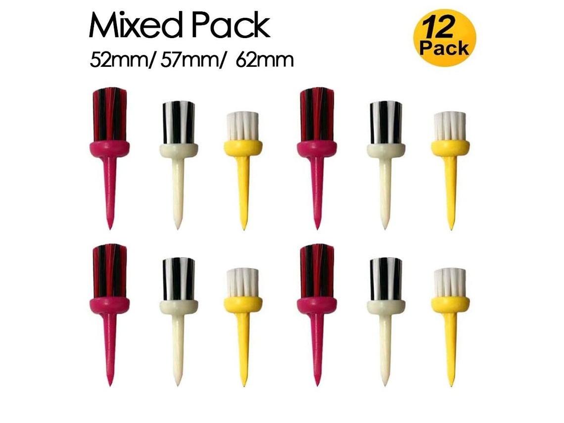 Lurelia Mordely 12 St Golf Tees Borste Unbreakable Tee Softness Pack Softness Pack