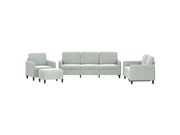 Sofa Set, Sofa Sets Vidaxl Cinzeto Veludo (n/a)