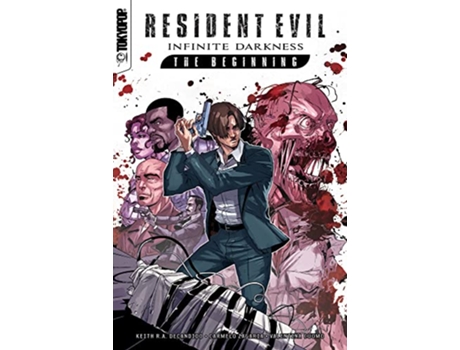 Livro Resident Evil Infinite Darkness de Keith Ra Decandido (Inglês)