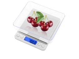 Balança de Cozinha AQUAFORGE 3000 G/0,1 G, Compacta, com Visor LCD