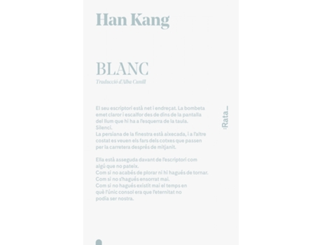 Livro Blanc de Han Kang (Catalão)