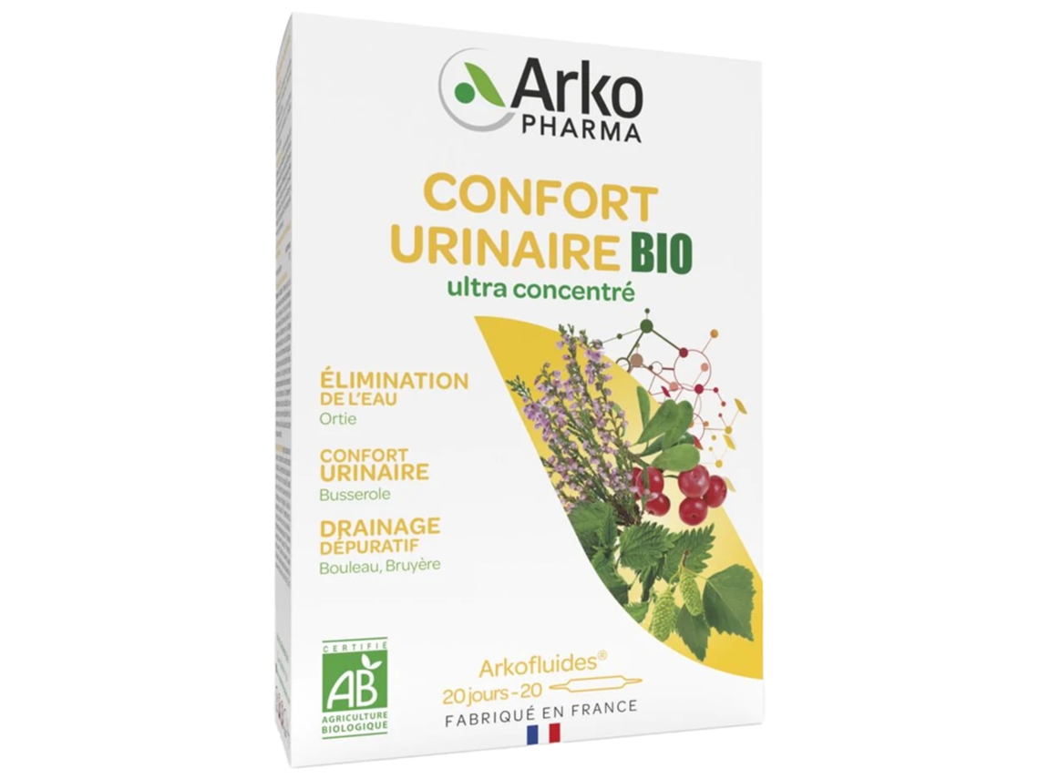 Arkofluides Bio Bem-Estar Urinário 20 Ampolas ARKOPHARMA