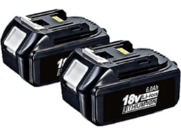 2 Pacotes Bateria Makita 18v 6.0 Ah Lxt Li Ion Bl1850b Bl1830b Bl1860b Novo
