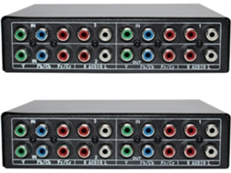 Seletor de Componente Rgb 2x 5 Vias 3 Ypbpr Av para Ps2 SFUSHOS