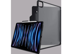 Capa Fólio para iPad Pro 12,9 IT SKINS Híbrido Sólido 100% Plástico Reciclado Contorno - Preto