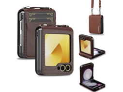 Capa Para Celular Lc.imeeke L1 Series Em Pu Fosco Com Textura Fina E Cordão
