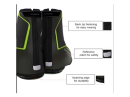 Capas de Sapatos Impermeáveis para Bicicleta, Aquecedor de Inverno | S/MARCA