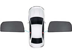 Tapete Automotivo para Vidros Dianteiros e Traseiros do Lexus Lx570 2015 2021 Proteção Resistente Fácil de