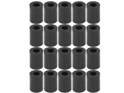Laxiscreed Rolo De Remoção De Borracha Com Furo Hexagonal 5mm, Dureza 30a Para Manutenção Pesada