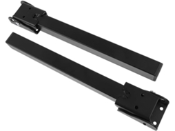 Conjunto De 2 Pés Dobráveis Metal Reforçado Para Sofás Cama Design Que Economiza Espaço, Ideal Para Projetos De