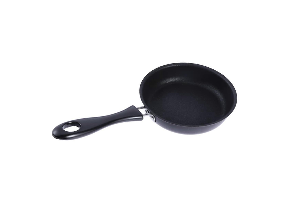 Mini Frigideira Antiaderente Para Um Ovo Com Tampa, Compatível Com Fogões De Indução E A Gás, Ideal Para O Café Da Manhã.
