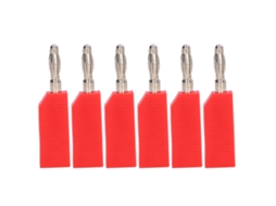 Laxiscreed Conectores Banana Sem Solda De 4mm Em Latão Pe Para Testes Elétricos