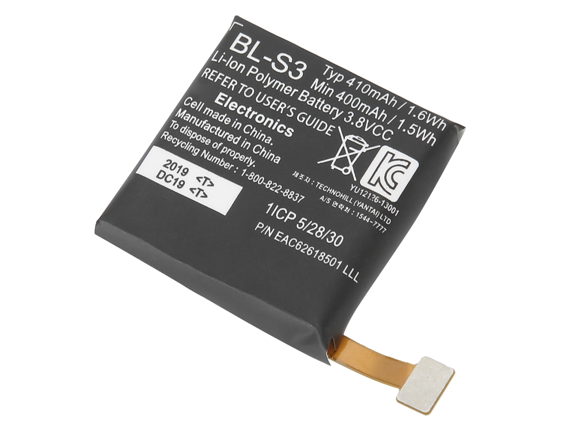 Aetheria bateria de Substituição para Lg G Watch R W110 W150 Urbane Bl s3 410mah de Íons de Lítio