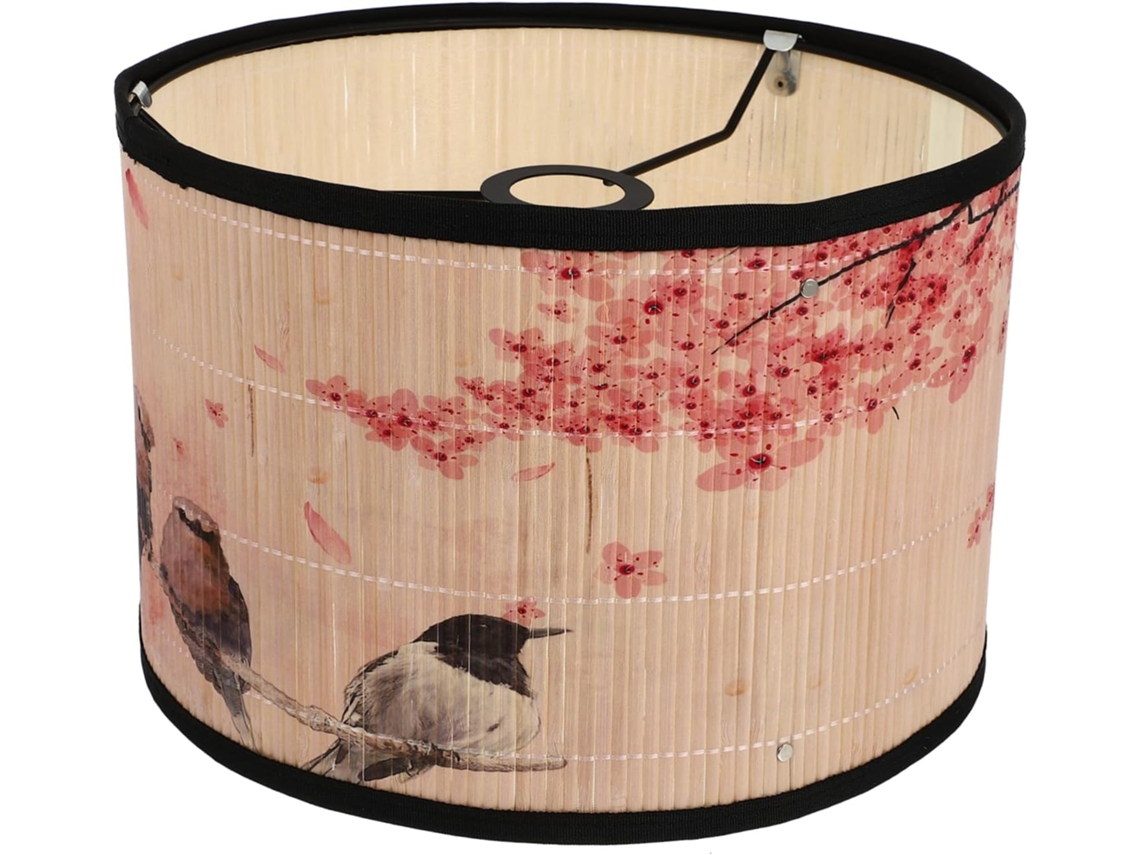Difusor Decorativo De Bambu Para Lâmpada E27, Estilo Chinês, Material De Ferro, Design Criativo.