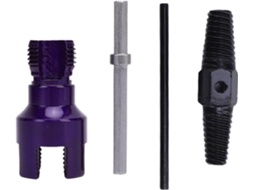 Conjunto De Extrator E Tubos 1/2 Pol. Aço Liga 40cr Para Roscas | 3/4 Remove