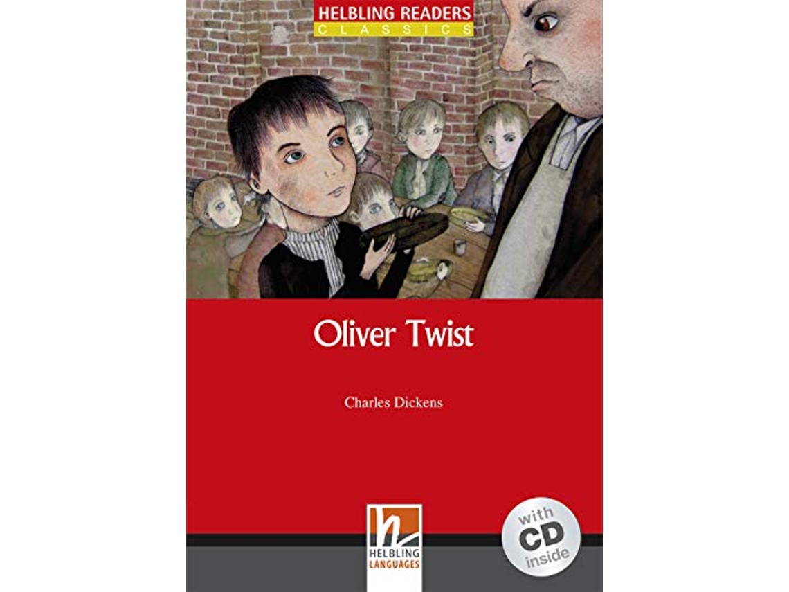 Livro Oliver Twist Elementary de Charles Dickens (Inglês - Capa Dura)