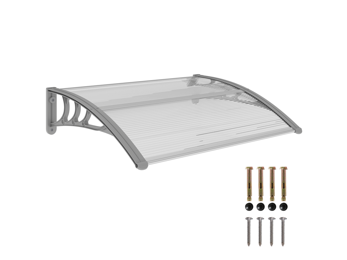Toldo de Encaixe com Manivela, 150 Cm, Alumínio e Poliéster ESSÊNCIACASA