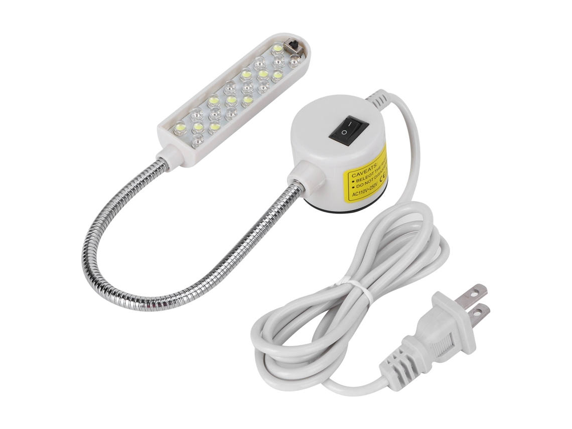 Lâmpada de Trabalho Led com Base Magnética e Pescoço de Ganso | S/MARCA