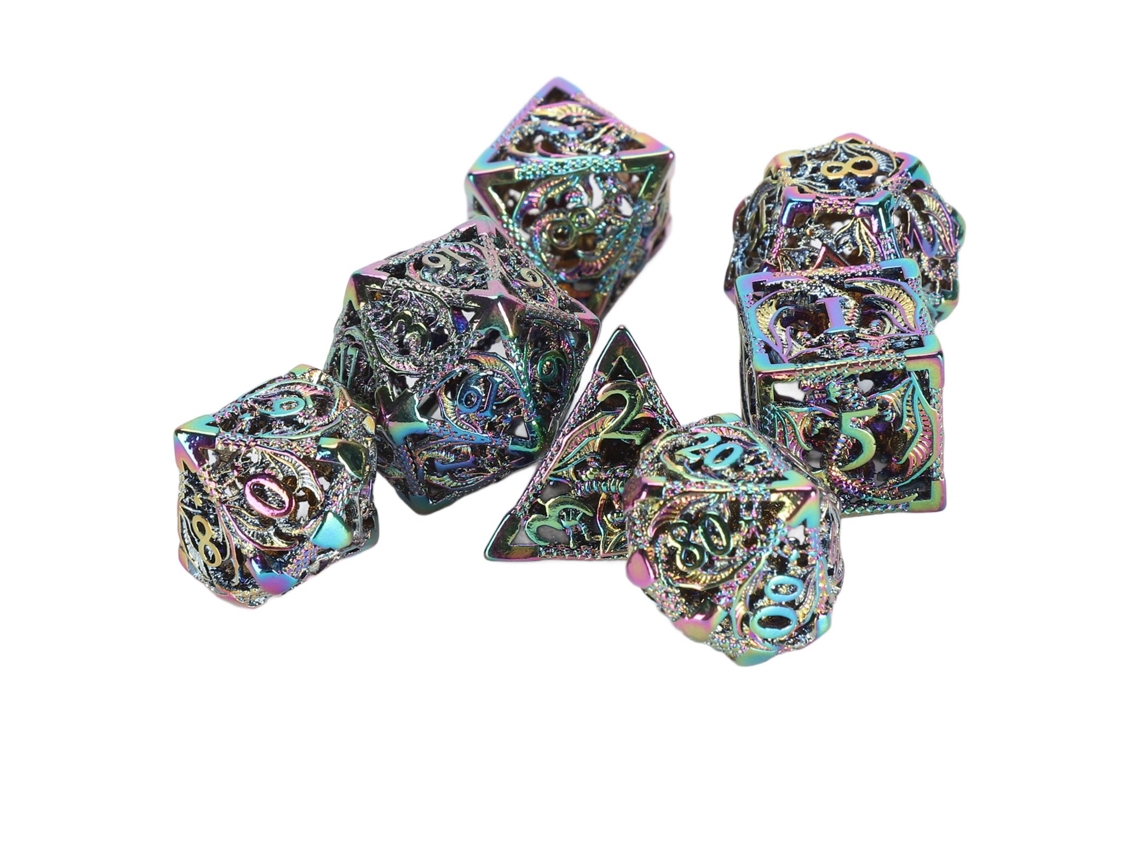 Conjunto de Dados LAXISCREED 7 Peças Rpg