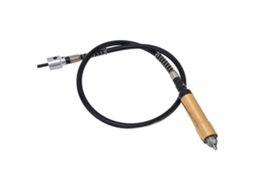 Mandril De Vara Flexible Extensible De 0.3‑6.5mm De Goma Abs Y Aleación De Aluminio Para Taladro Y Esmeril Eléctrico