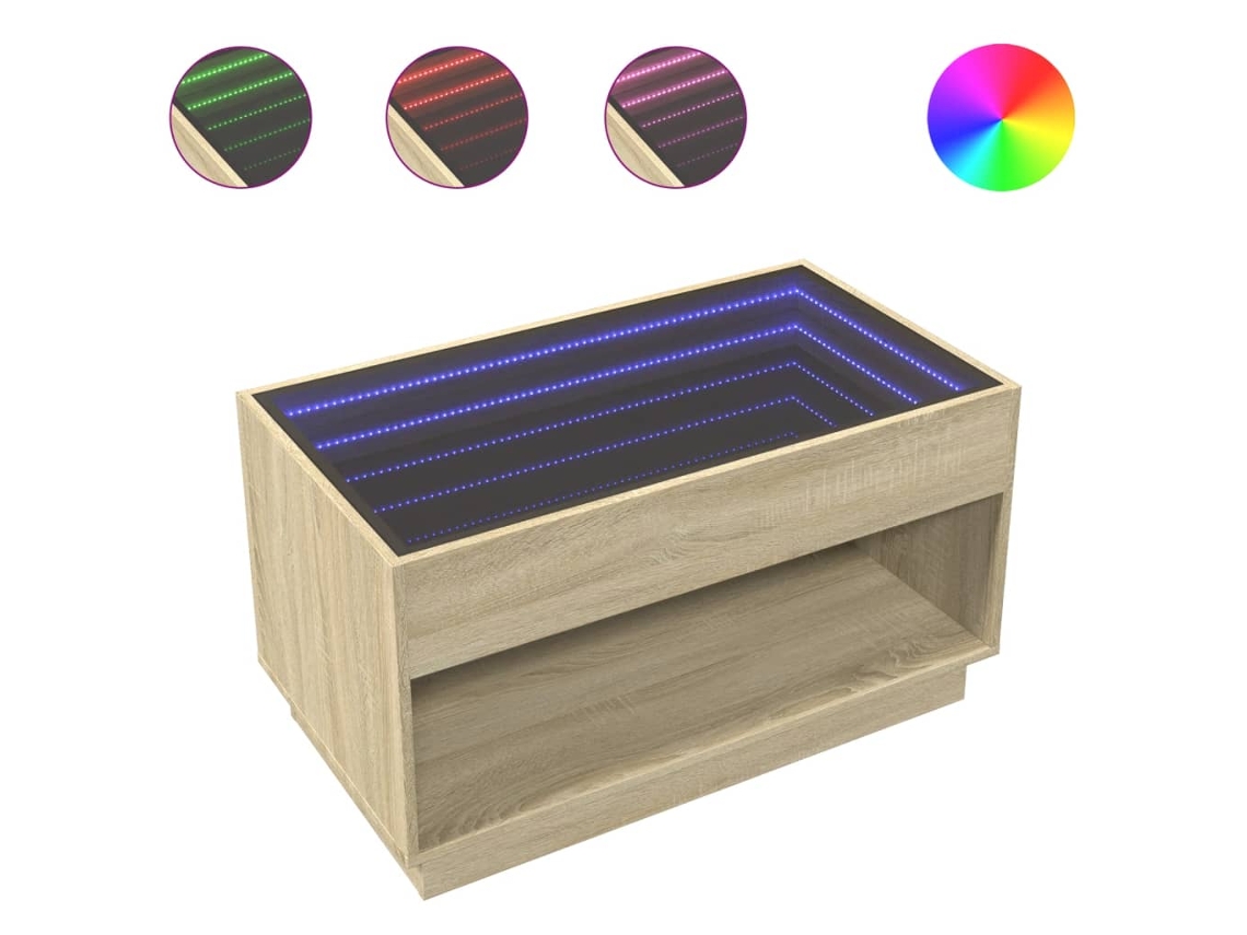 Coffee Table, Coffee Tables Vidaxl Marrom Madeira Processada (n/a)